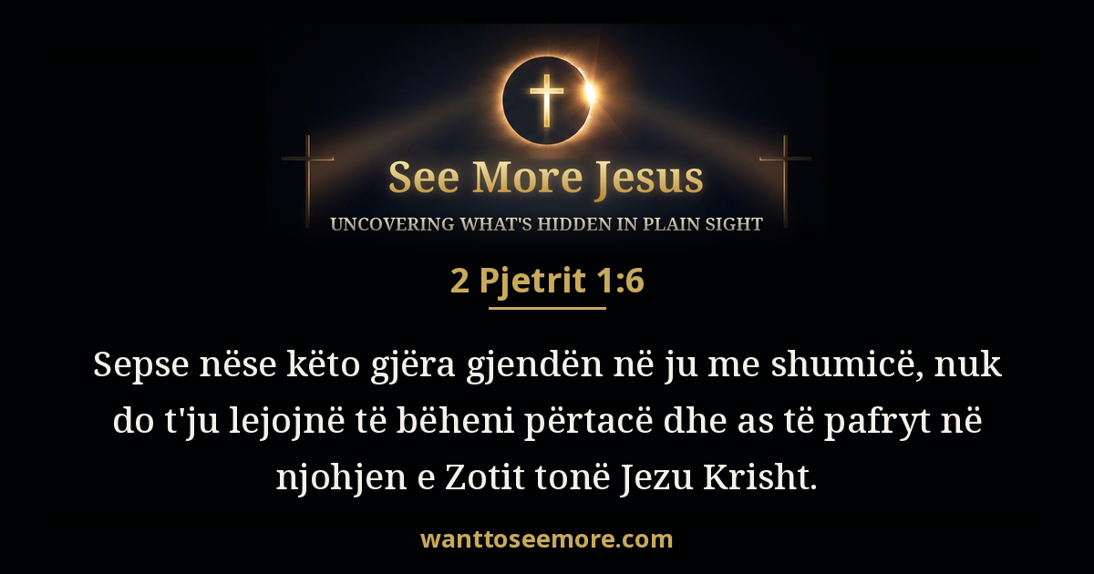 2 Peter 1:6