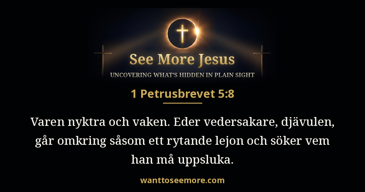 1 Peter 5:8