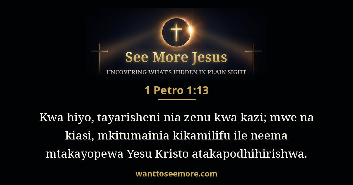 1 Peter 1:13