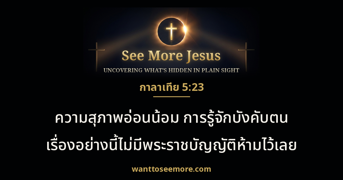 Galatians 5:23
