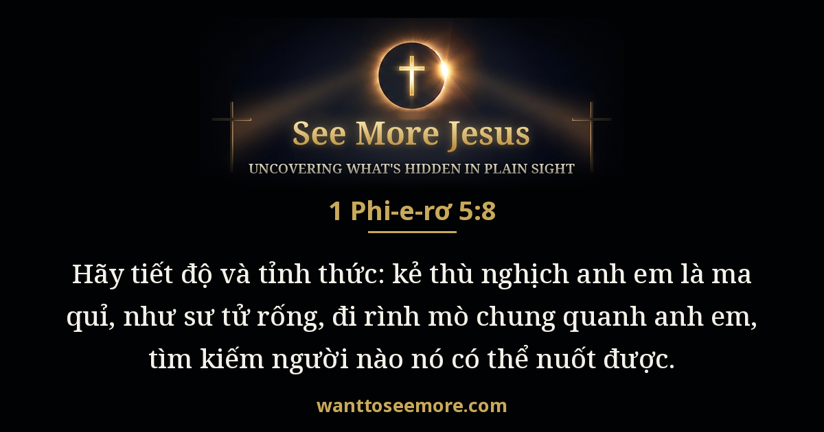 1 Peter 5:8