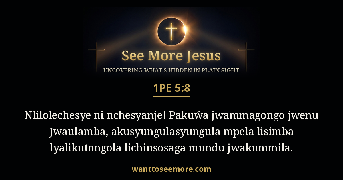 1 Peter 5:8