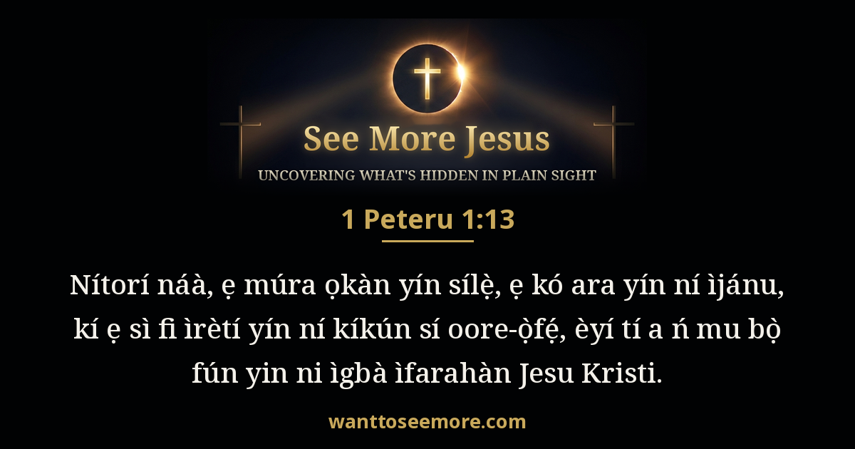 1 Peter 1:13