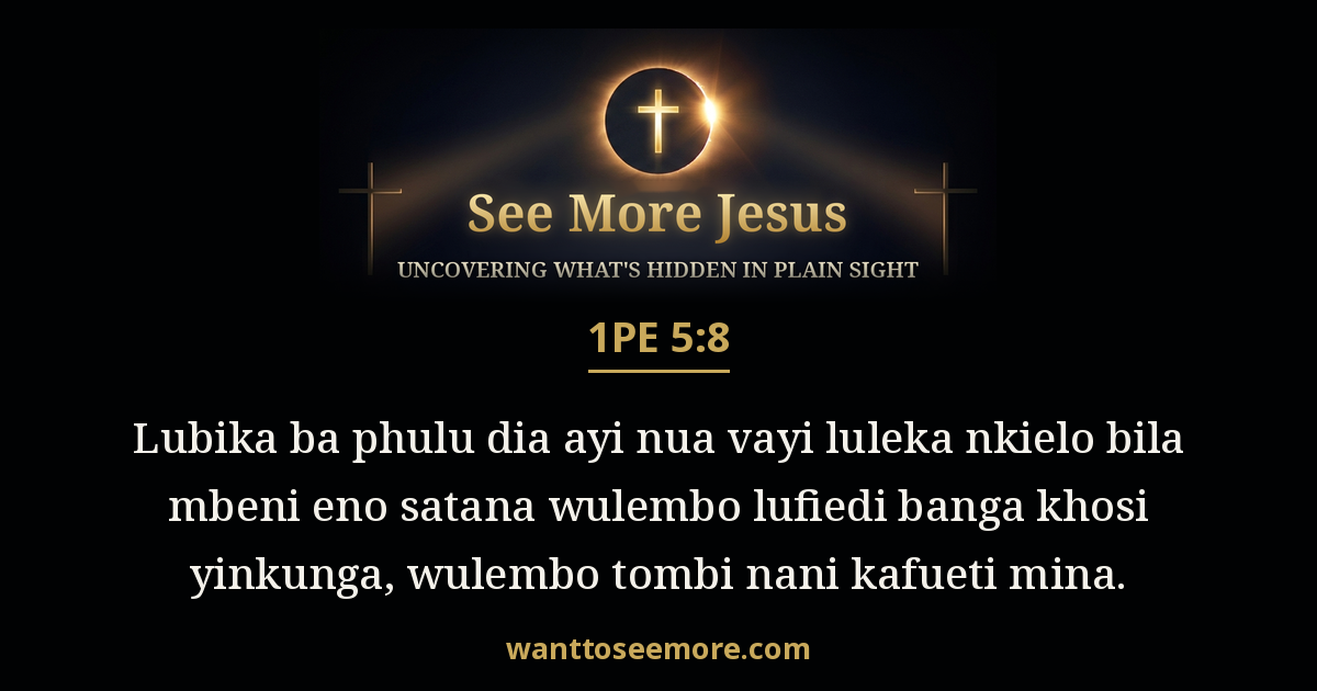 1 Peter 5:8