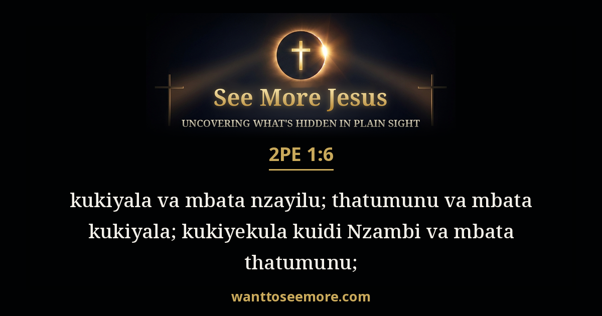 2 Peter 1:6