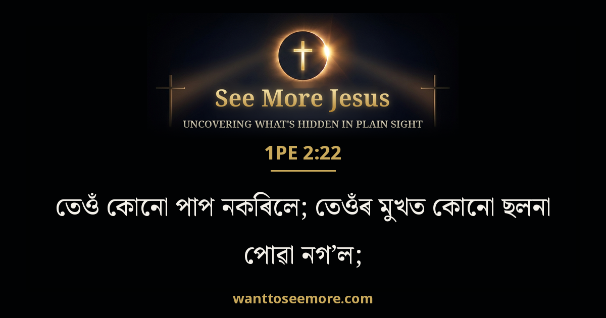 1 Peter 2:22