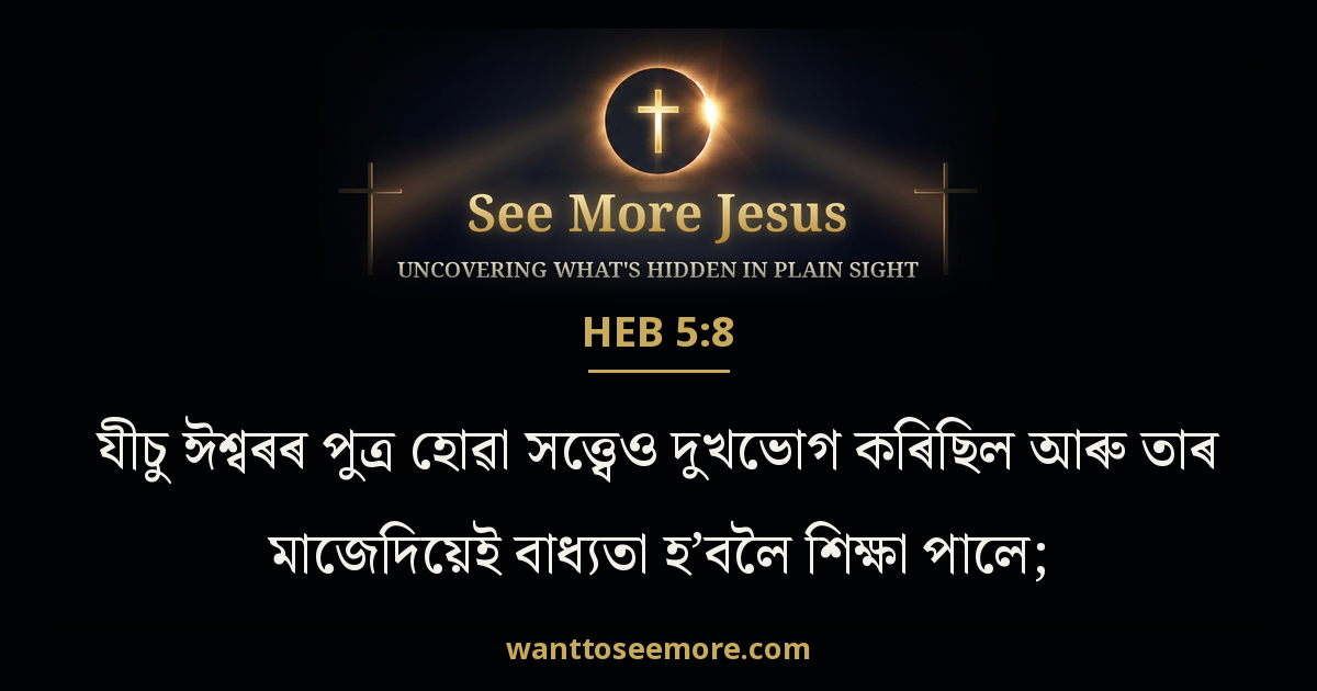 Hebrews 5:8