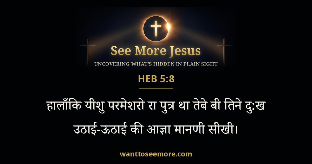 Hebrews 5:8