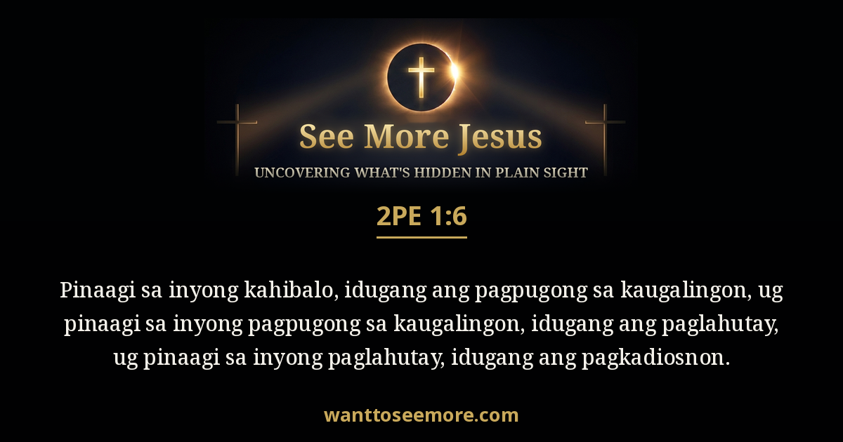2 Peter 1:6