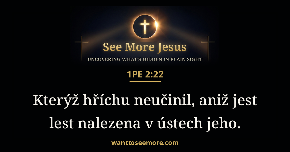 1 Peter 2:22
