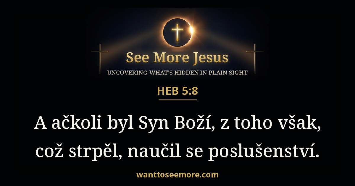 Hebrews 5:8