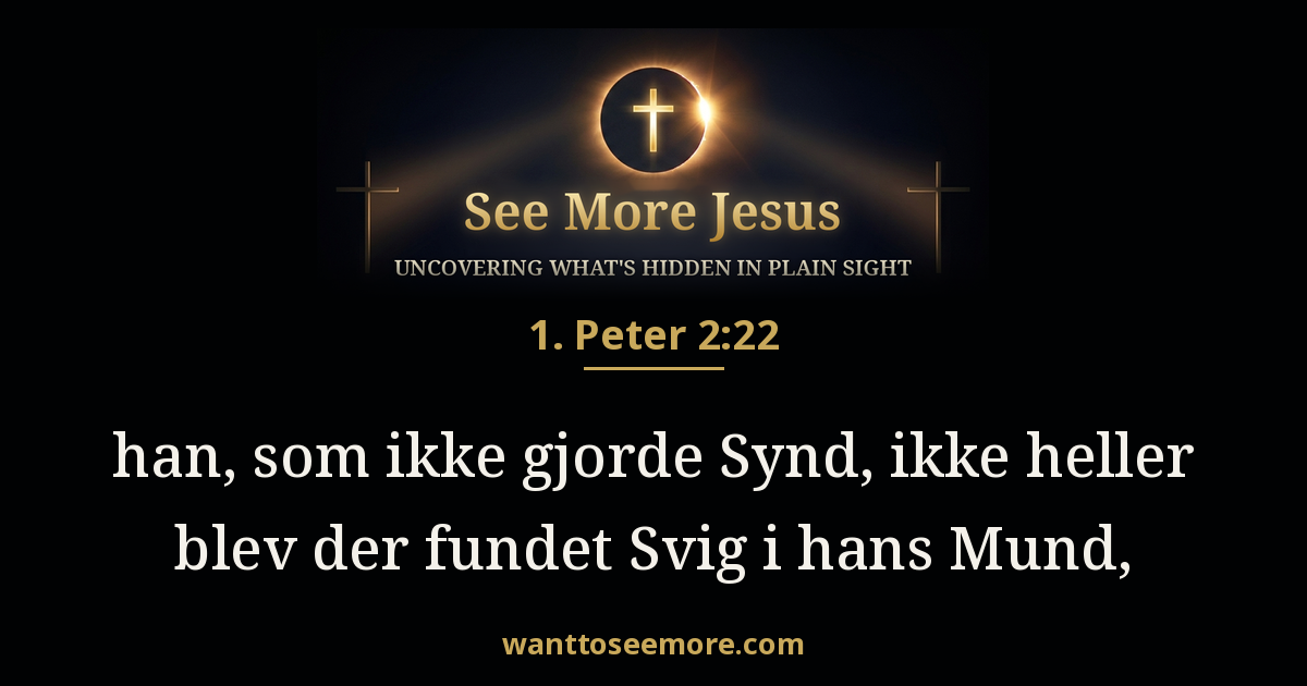 1 Peter 2:22