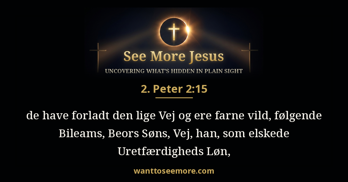 2 Peter 2:15