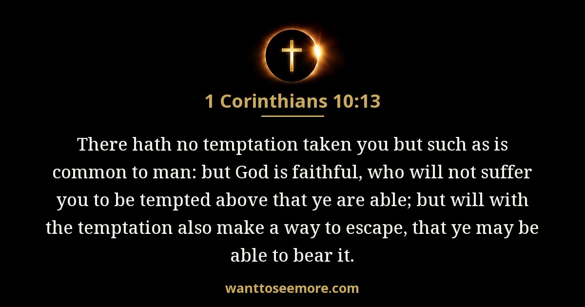 1 Corinthians 10:13