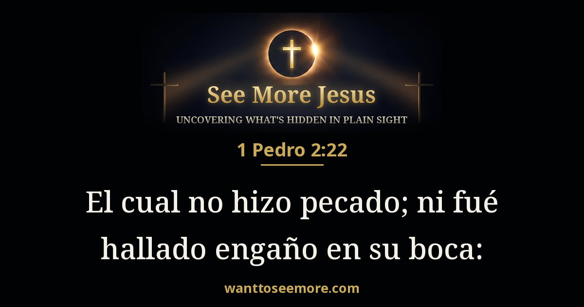 1 Peter 2:22