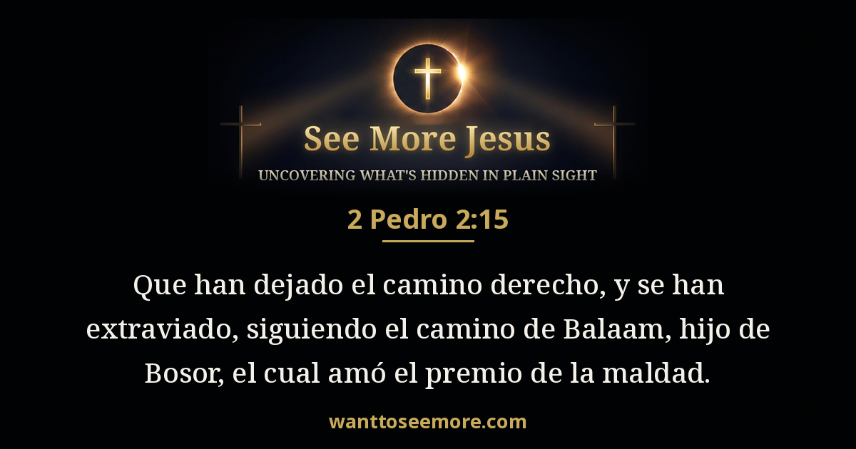 2 Peter 2:15
