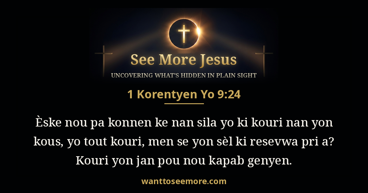 1 Corinthians 9:24