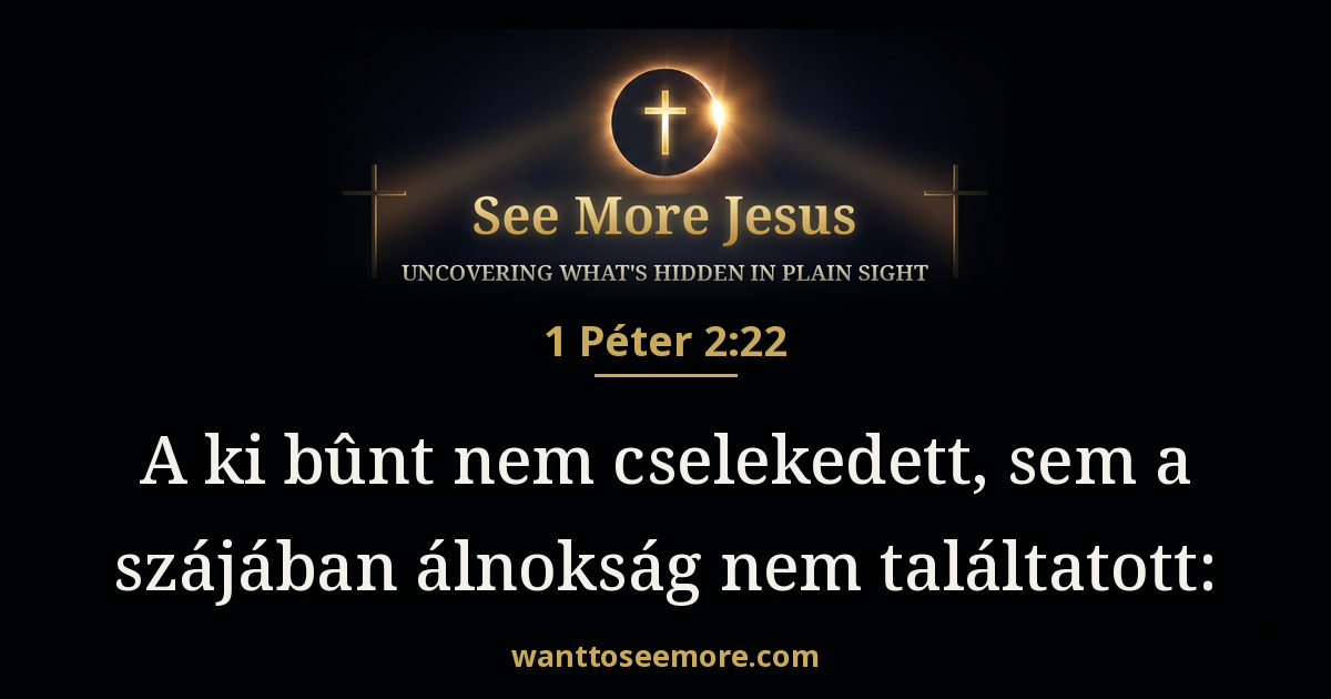 1 Peter 2:22