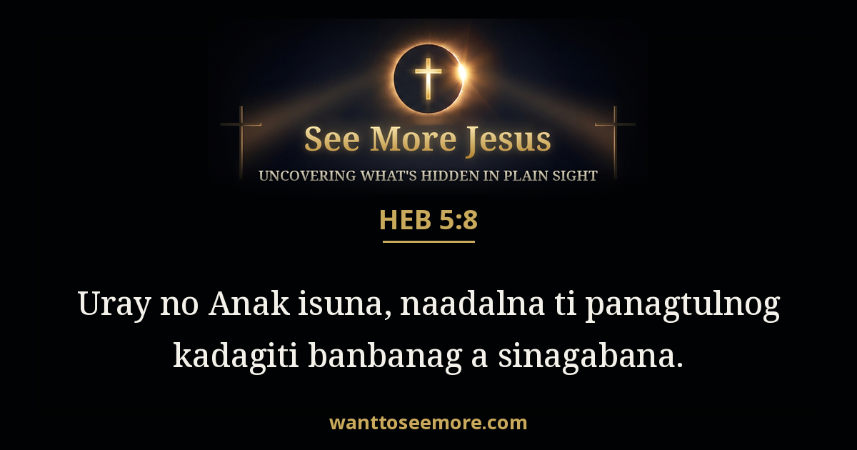Hebrews 5:8