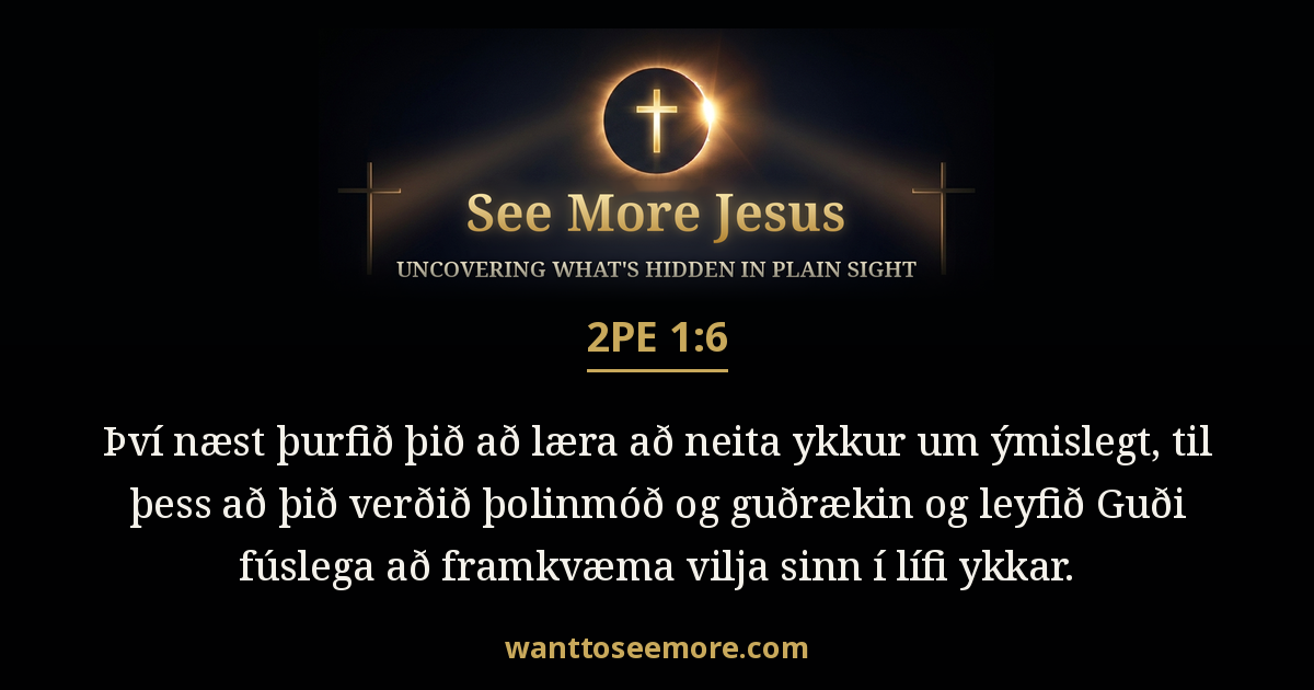 2 Peter 1:6