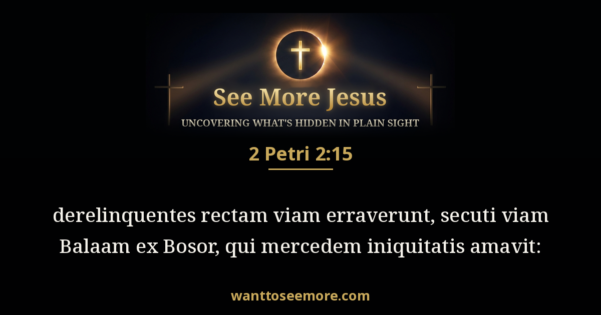2 Peter 2:15