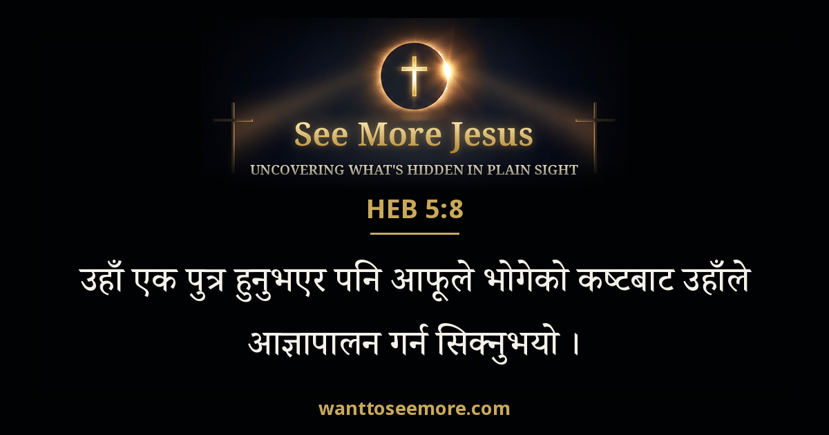 Hebrews 5:8