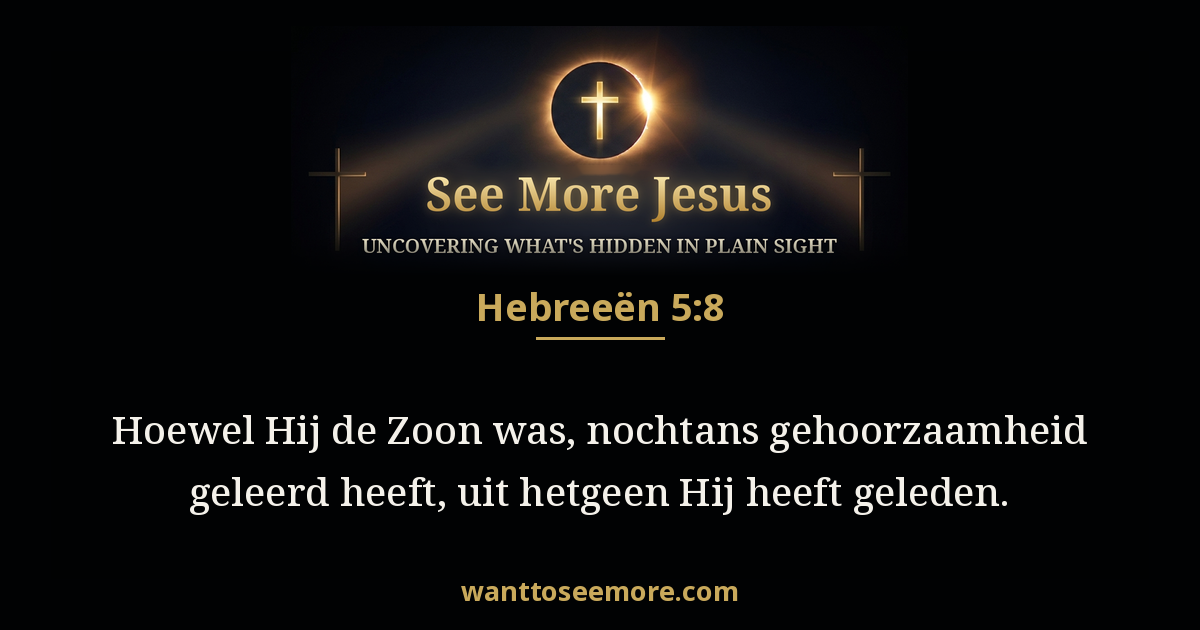 Hebrews 5:8