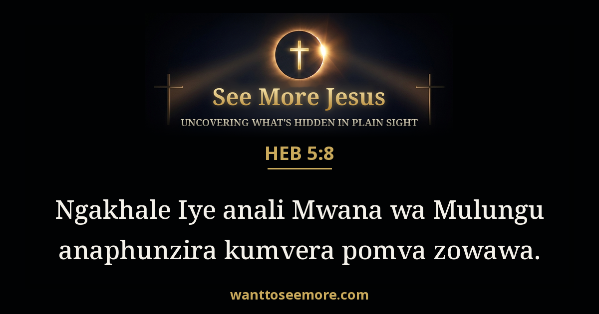 Hebrews 5:8