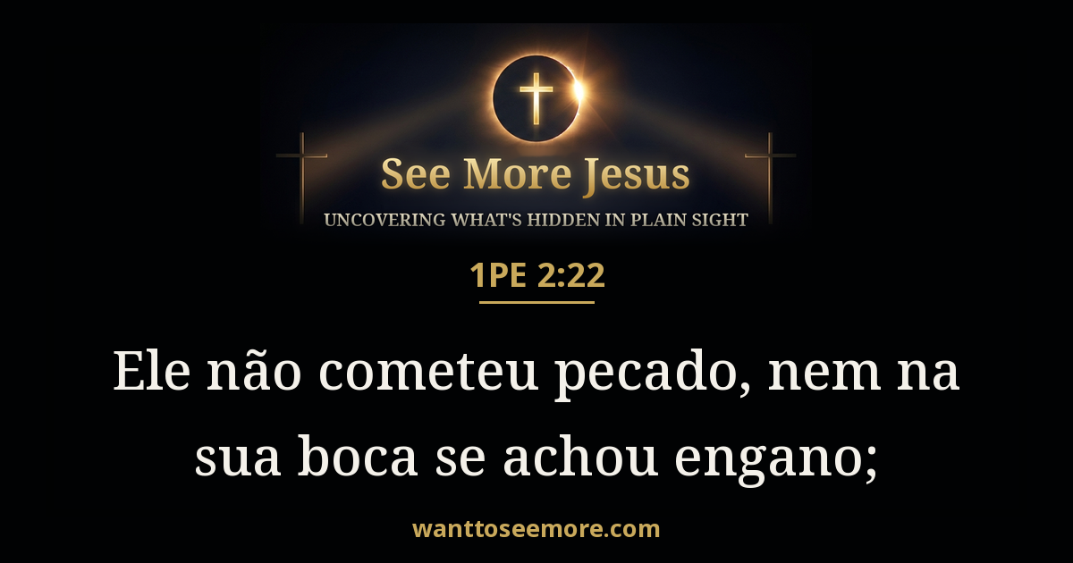 1 Peter 2:22