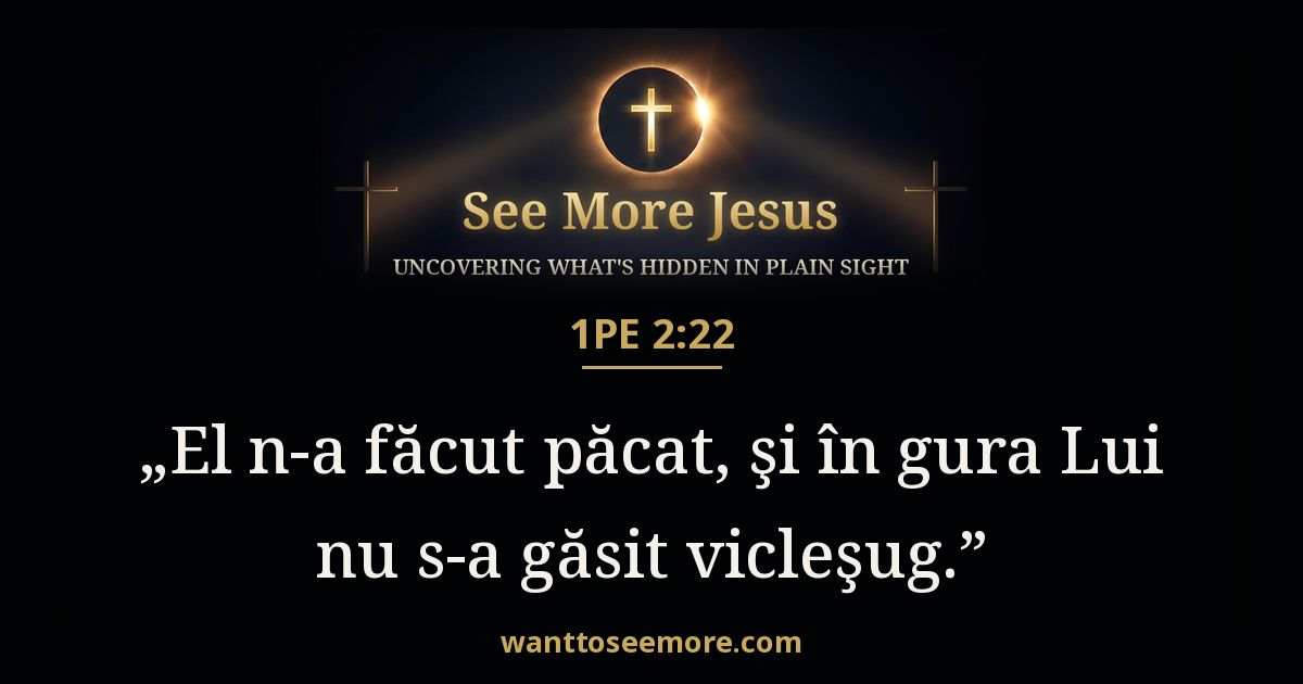 1 Peter 2:22