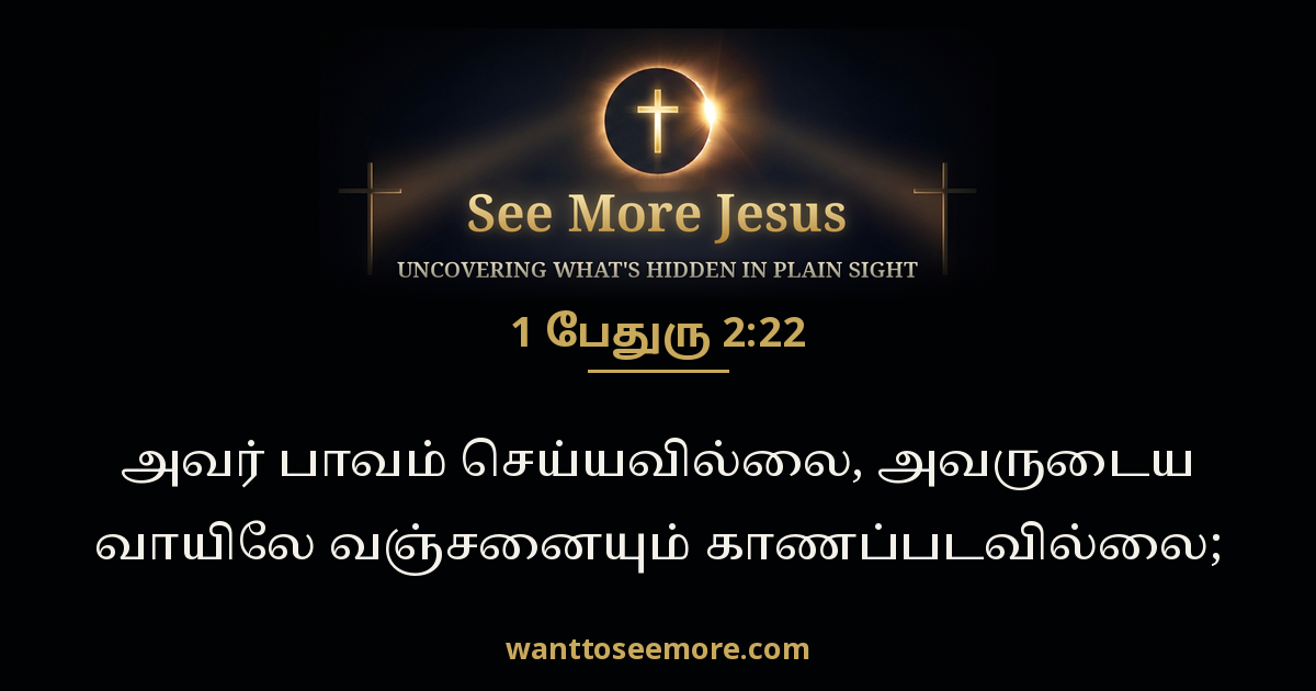 1 Peter 2:22