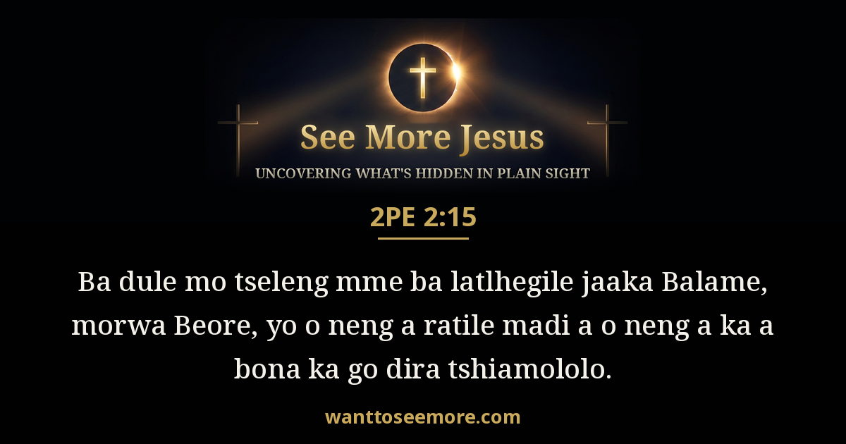 2 Peter 2:15
