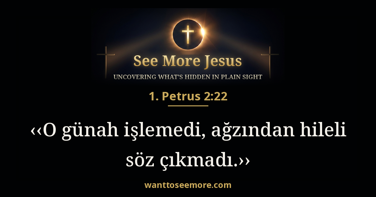 1 Peter 2:22