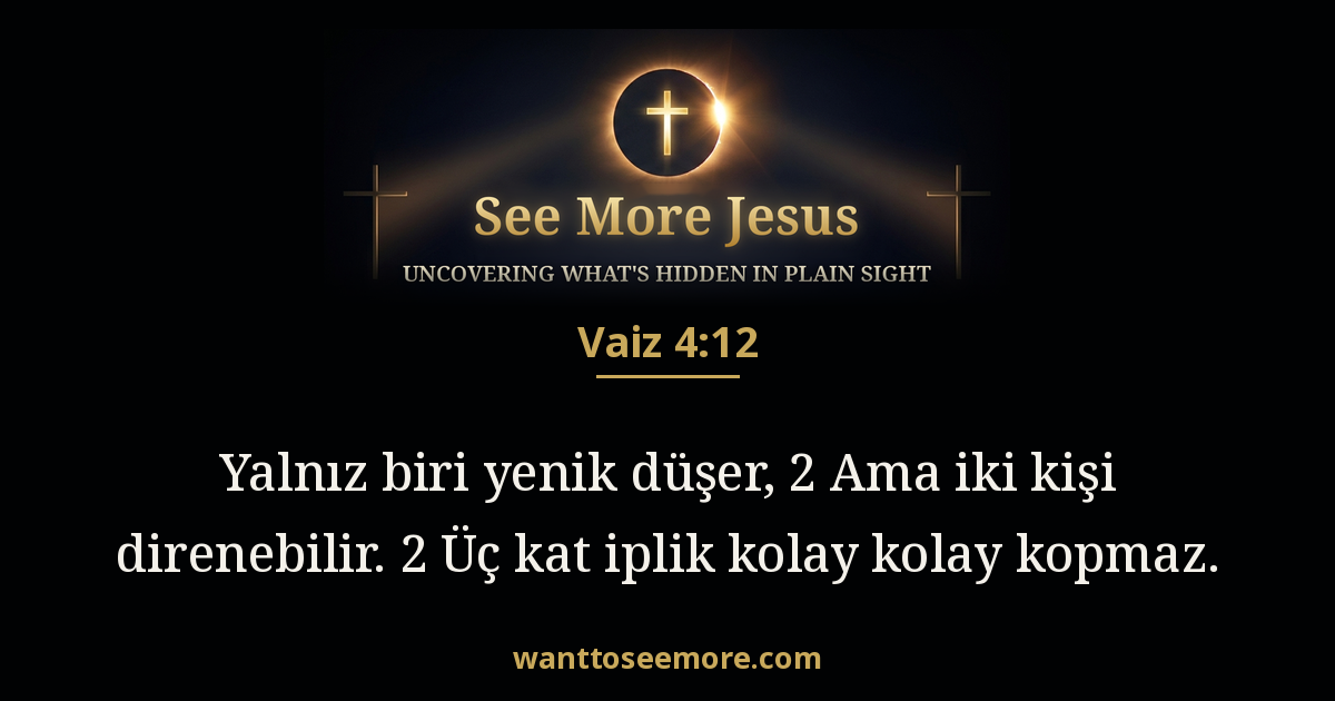 Ecclesiastes 4:12