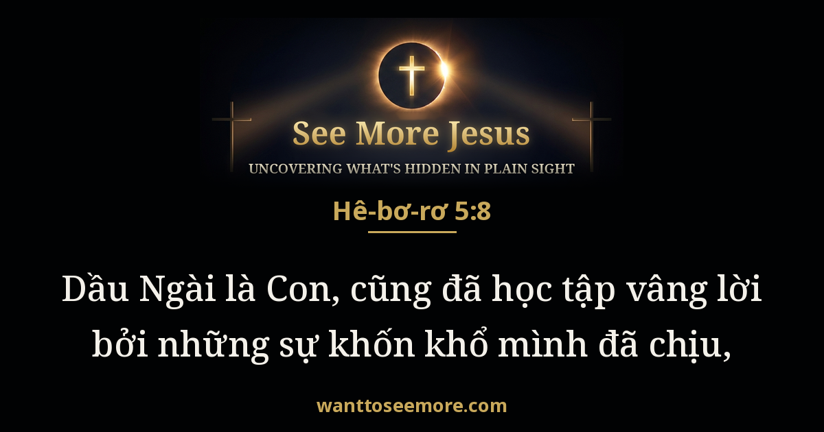 Hebrews 5:8