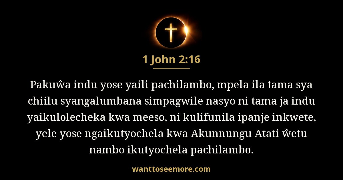 1 John 2:16