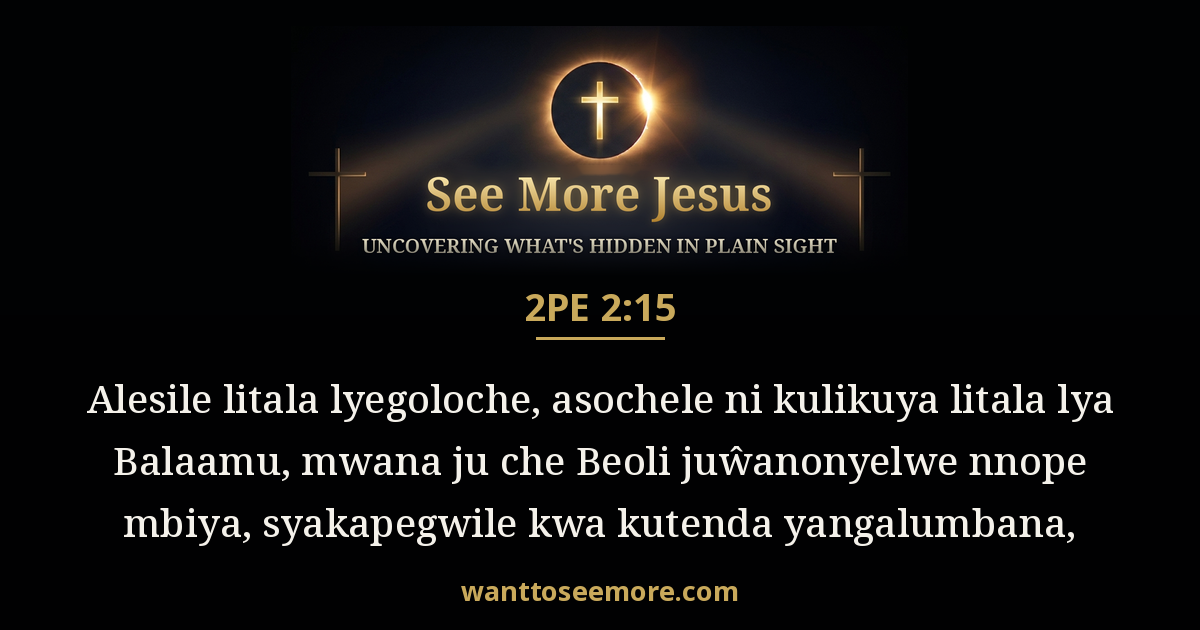 2 Peter 2:15