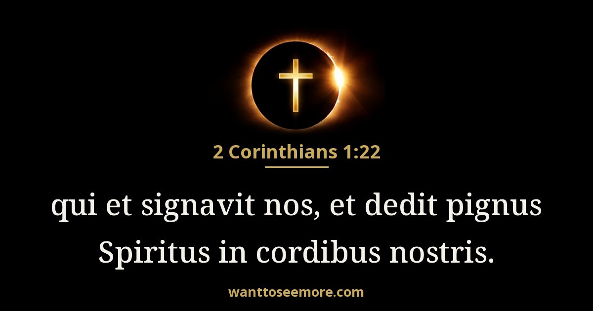 2 Corinthians 1:22