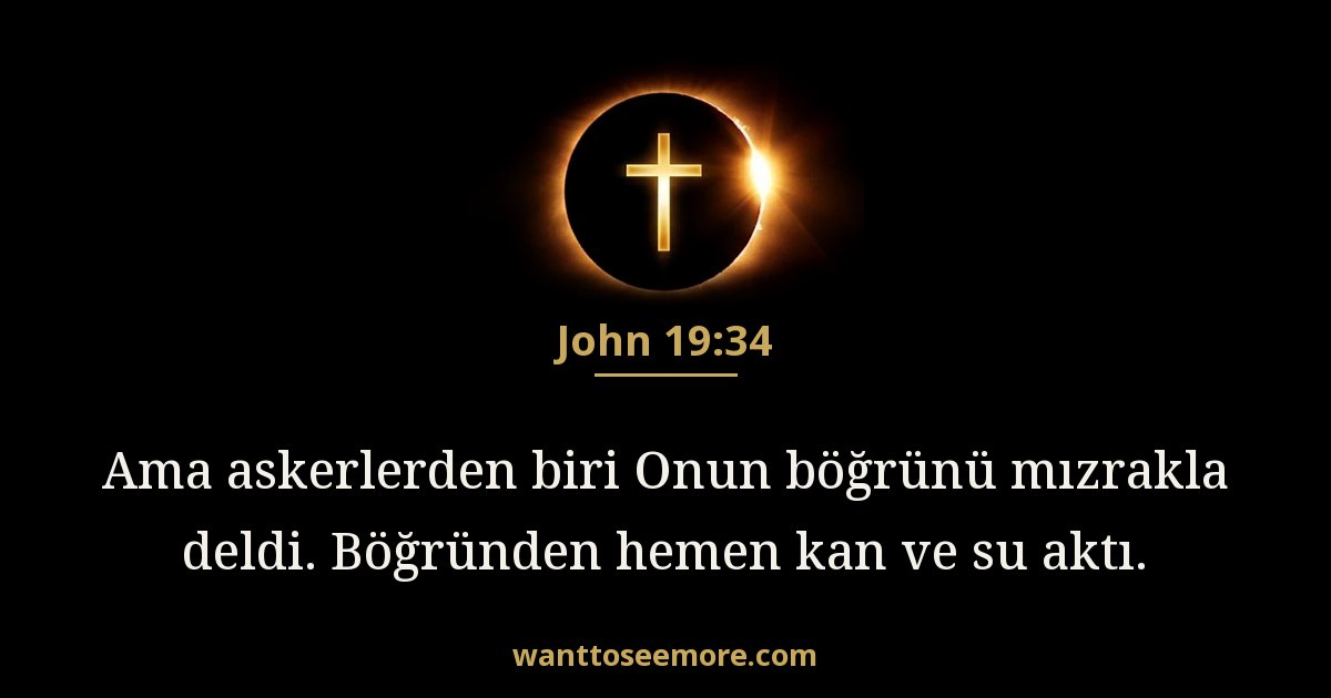 John 19:34