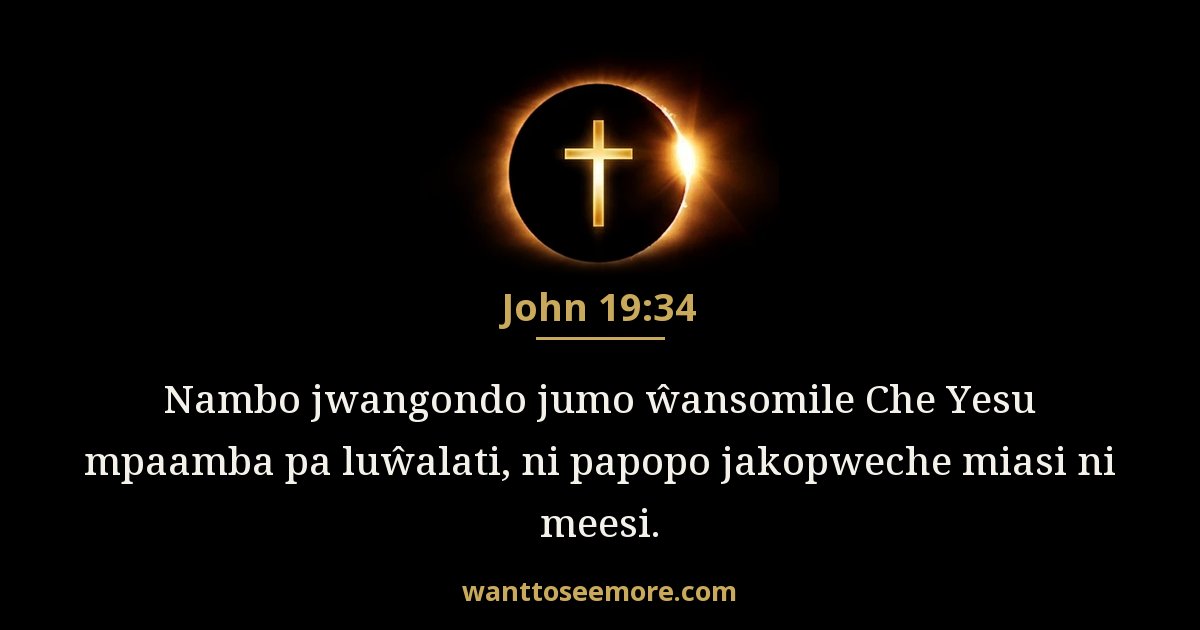 John 19:34