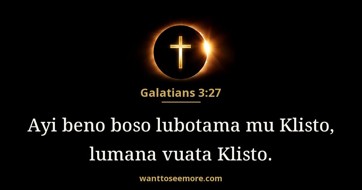 Galatians 3:27