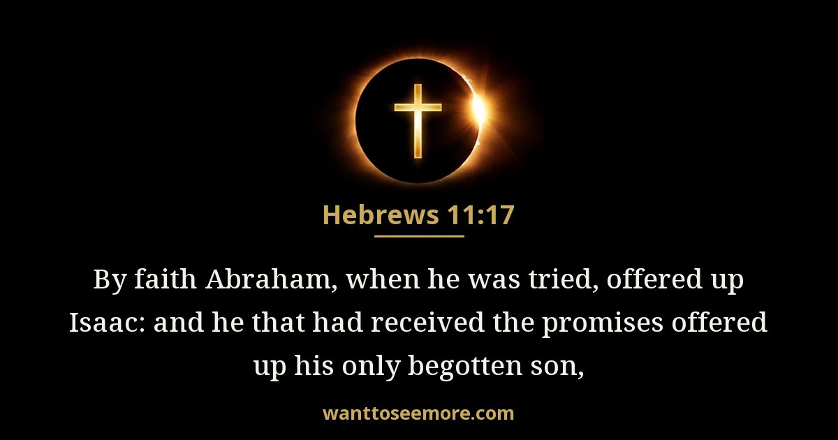 Hebrews 11:17