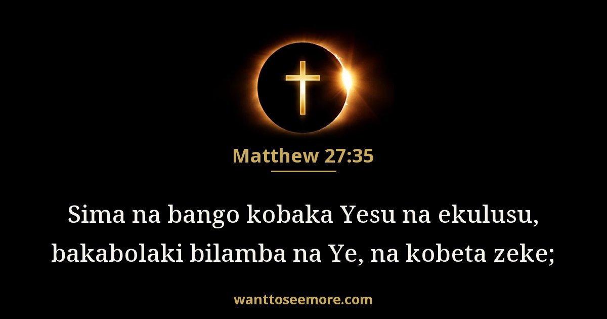 Matthew 27:35