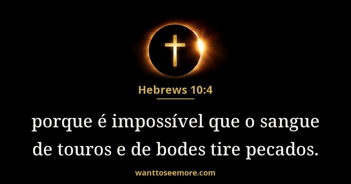 Hebrews 10:4