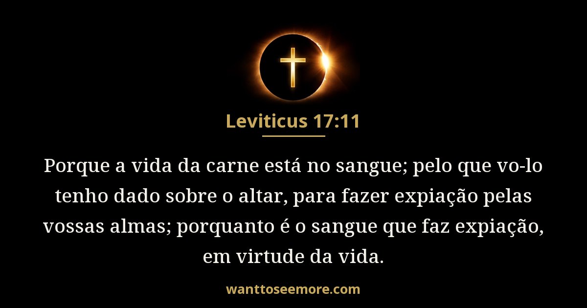 Leviticus 17:11