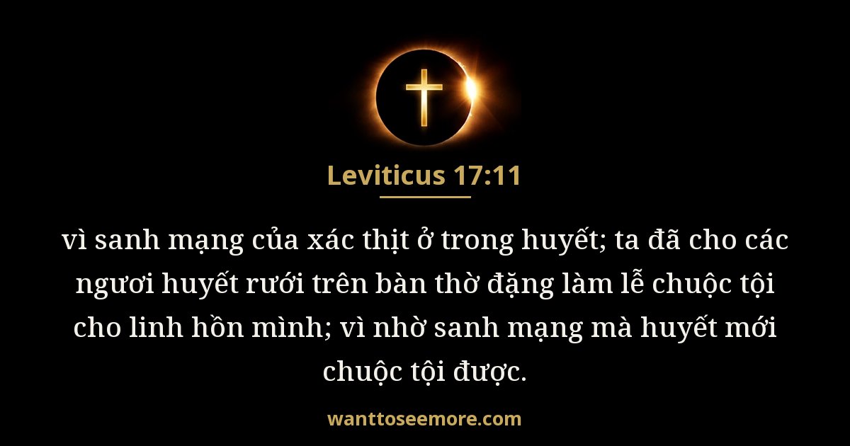Leviticus 17:11