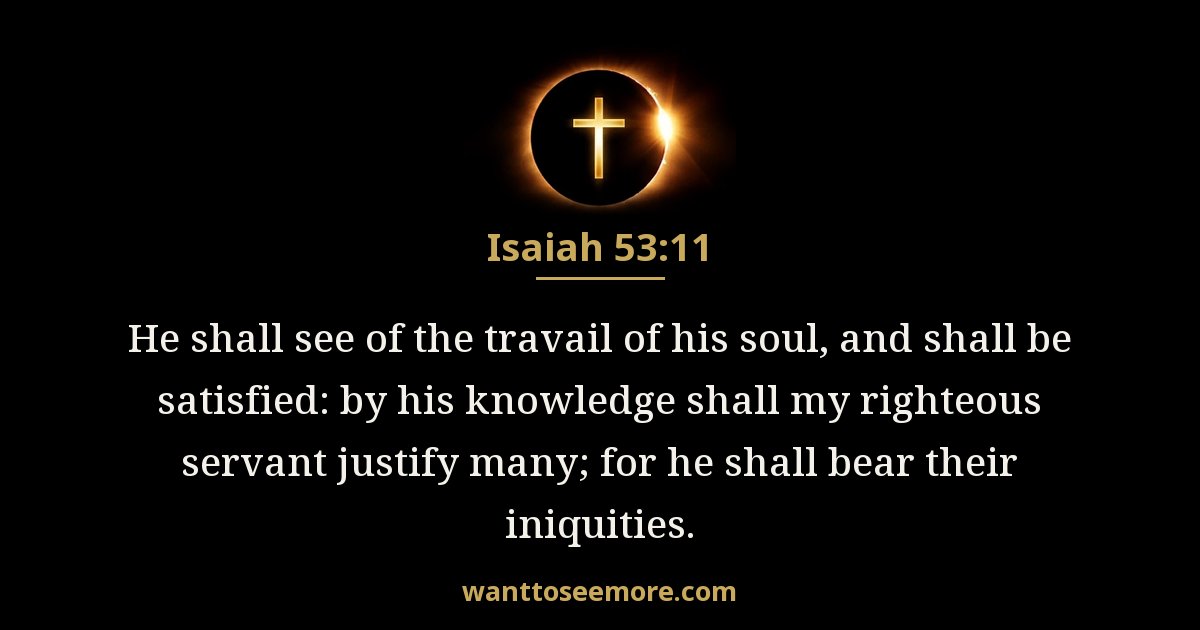 Isaiah 53:11