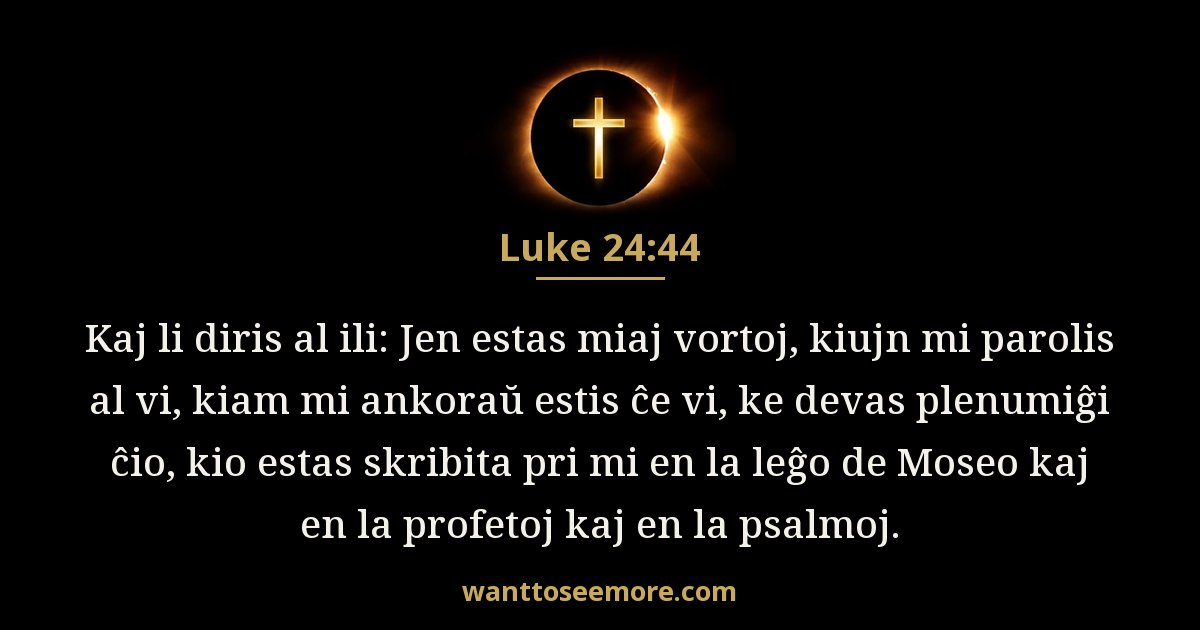 Luke 24:44