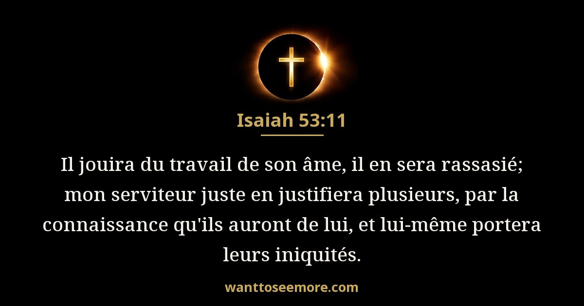 Isaiah 53:11