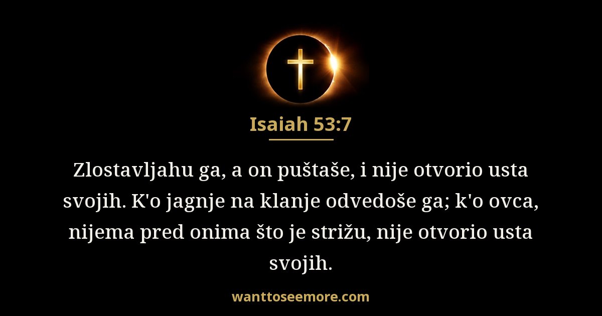 Isaiah 53:7